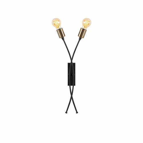 Asir Lampada da parete Banana 3186 Nero