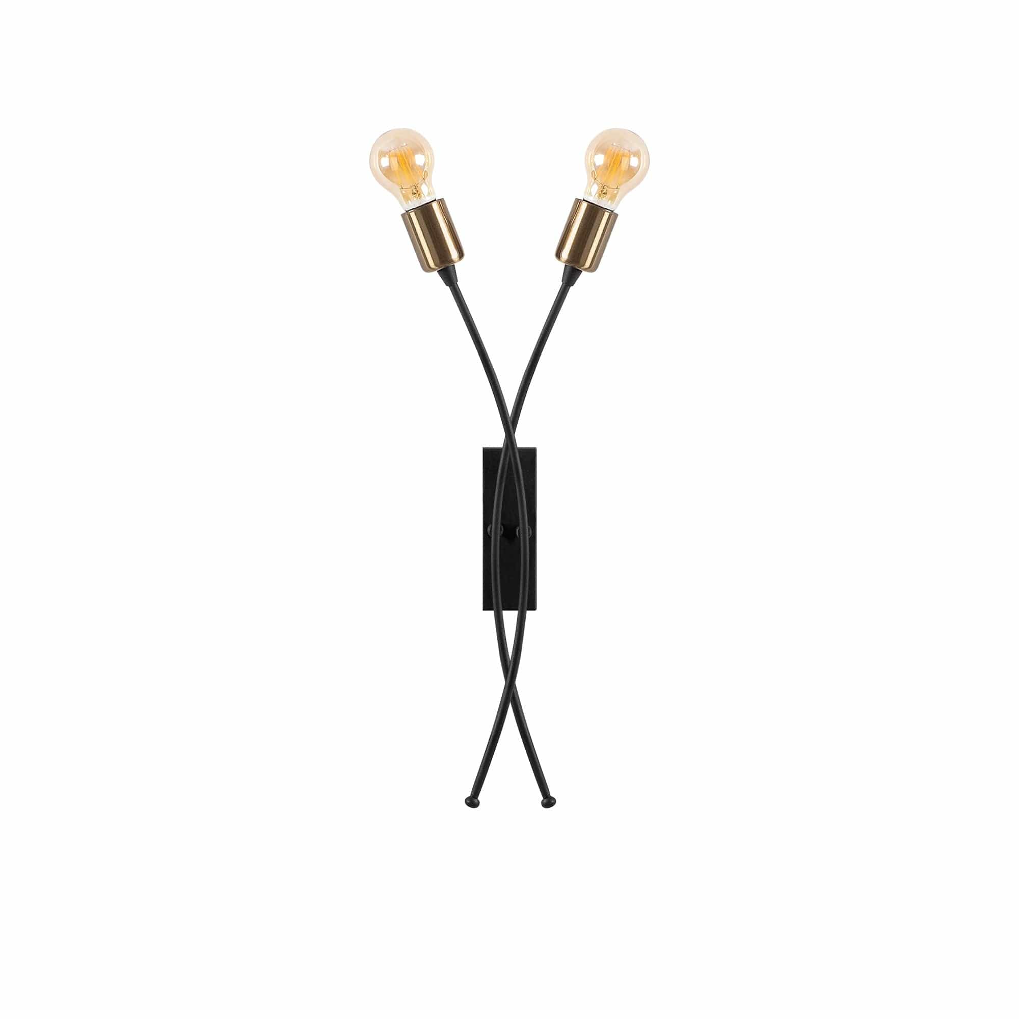 Asir Lampada da parete Banana 3186 Nero