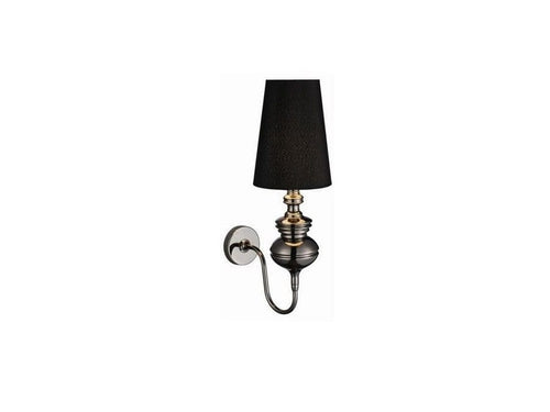 Azzarddo Lampada da parete Baroco AZ0062 Nero