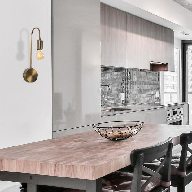 Asir Lampada da parete Baston 3281 Ottone