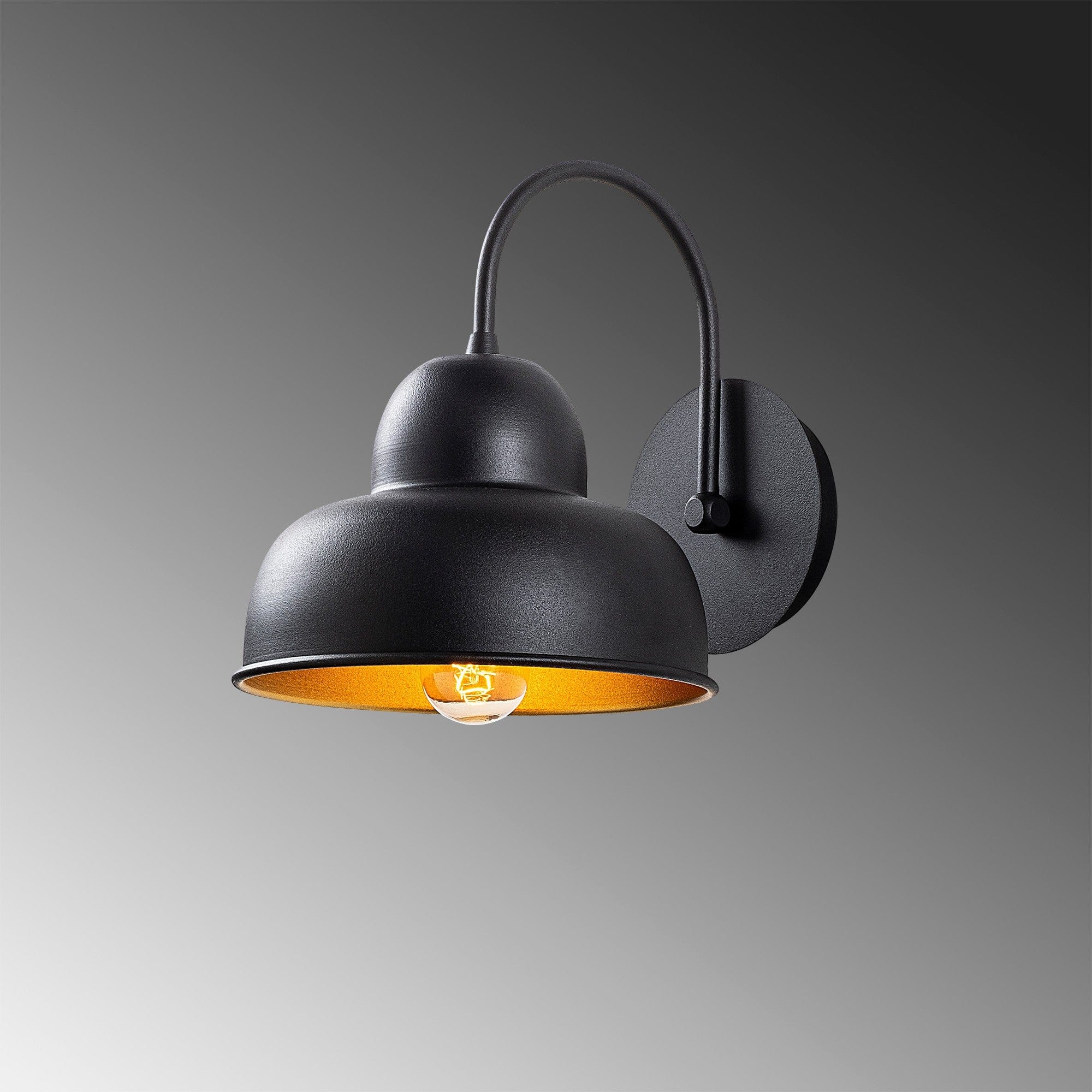 Asir Lampada da parete Berceste 180BLACK-A Nero
