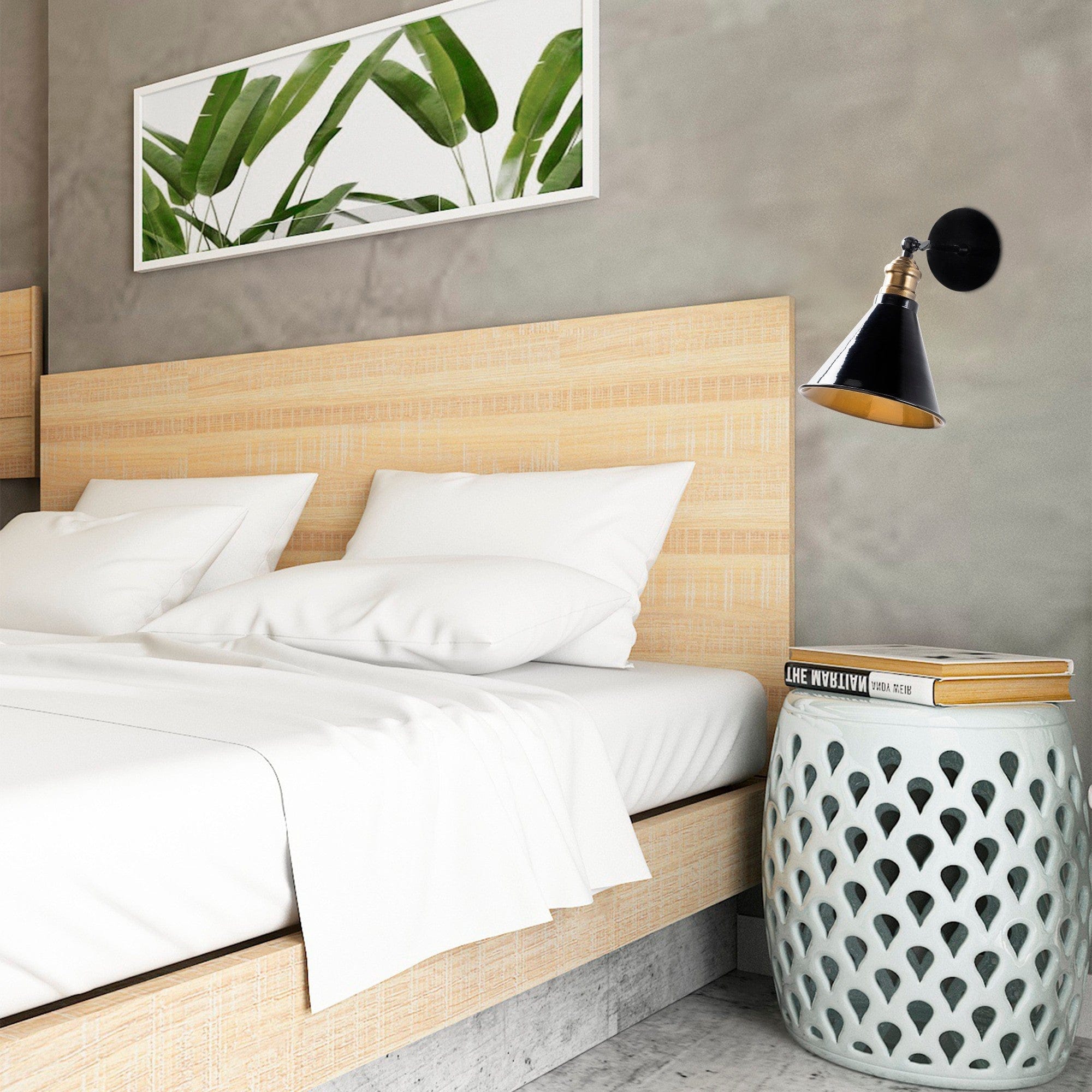 Asir Lampada da parete Berceste 251-A Nero