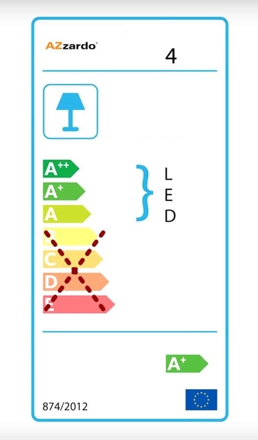 Azzarddo Lampada da parete Bertone AZ1291 Cromo
