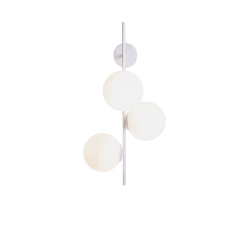 Customform Lampada da parete Bobler 1Connect Bianco