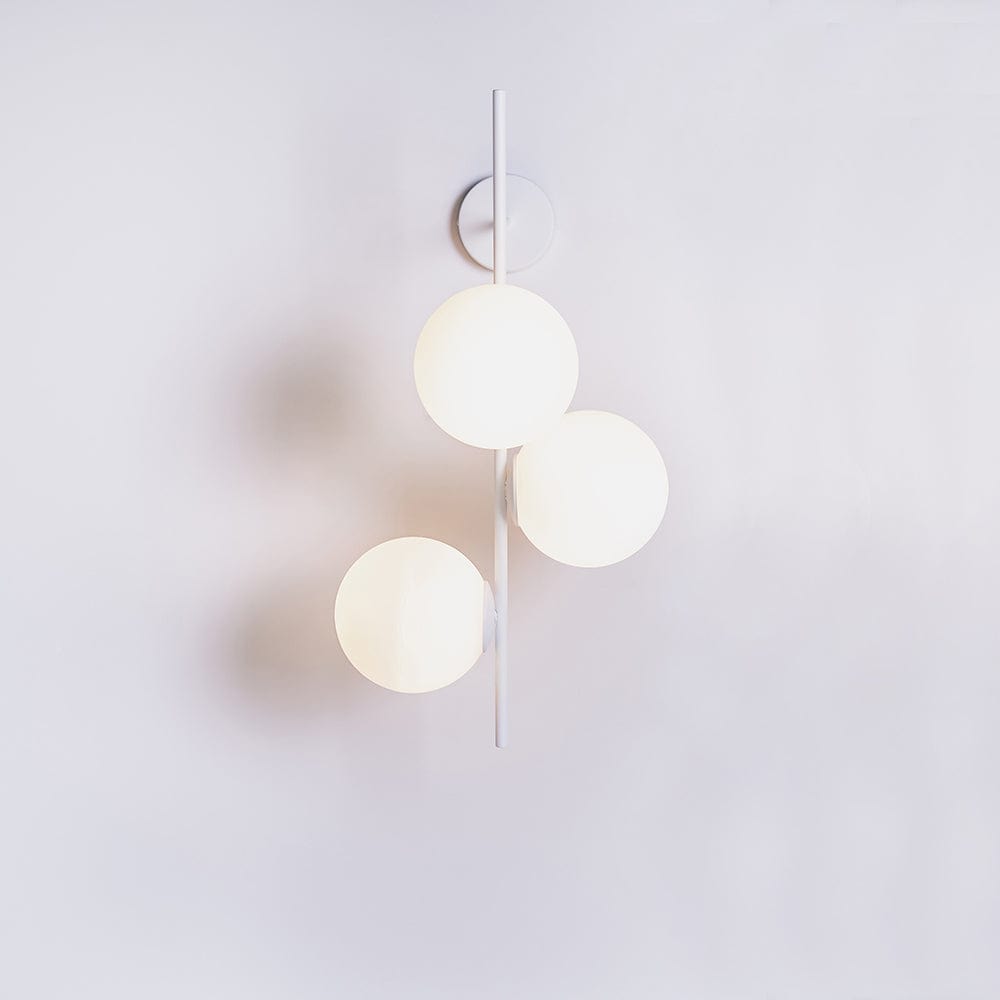 Customform Lampada da parete Bobler 1Connect Bianco