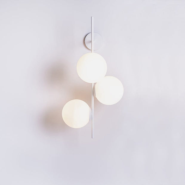 Customform Lampada da parete Bobler 1Connect Bianco