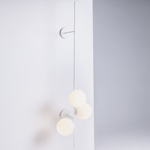 Customform Lampada da parete Bobler 2Connect Bianco