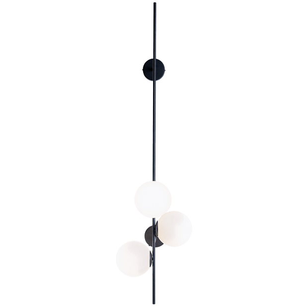 Customform Lampada da parete Bobler 2Connect Nero