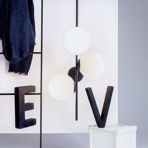 Customform Lampada da parete Bobler 2Connect Nero