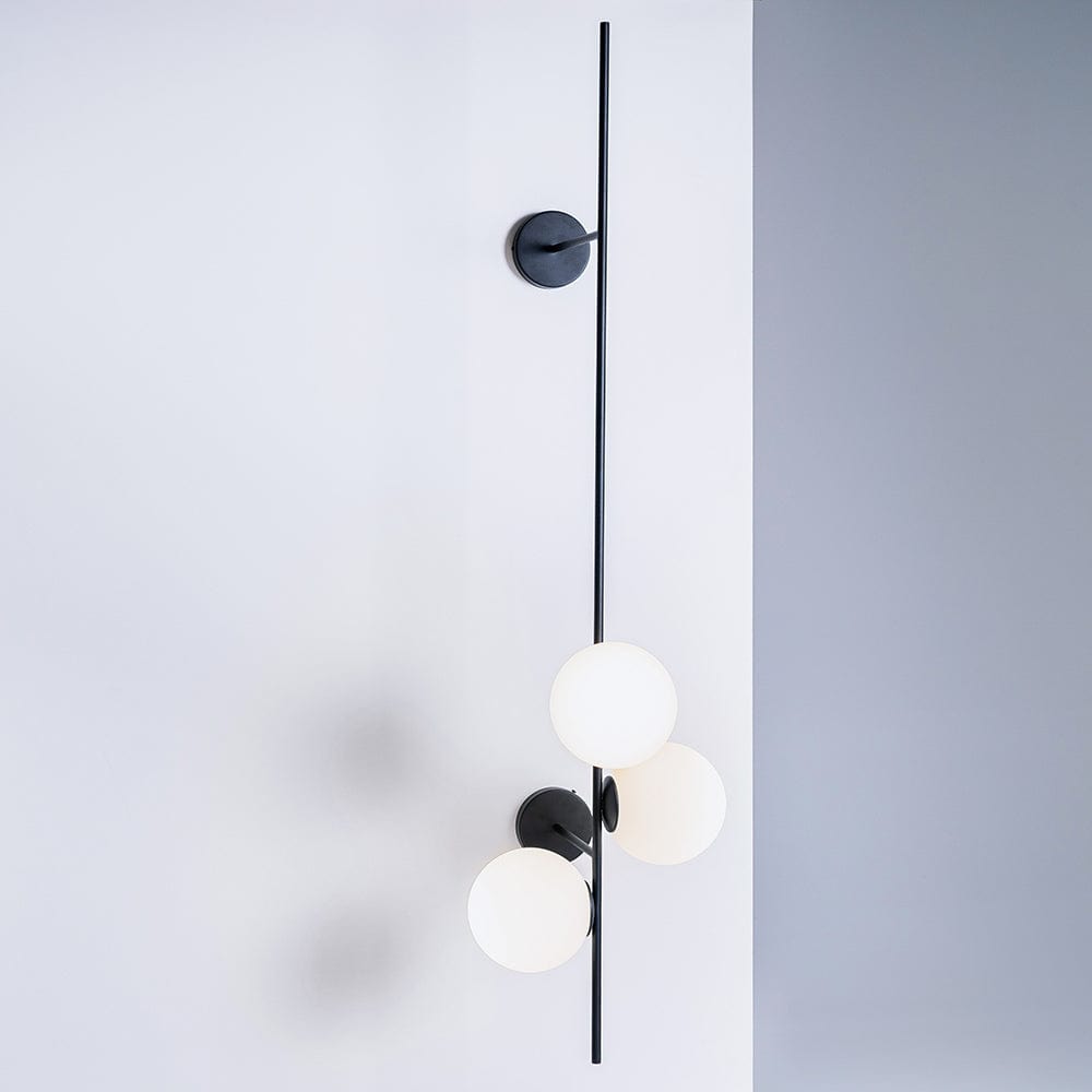 Customform Lampada da parete Bobler 2Connect Nero