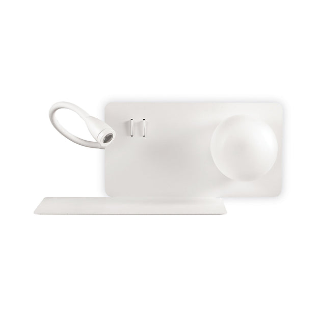 IdealLux Lampada da parete Book-1 AP2 Bianco