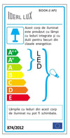 IdealLux Lampada da parete Book-2 AP2 Bianco