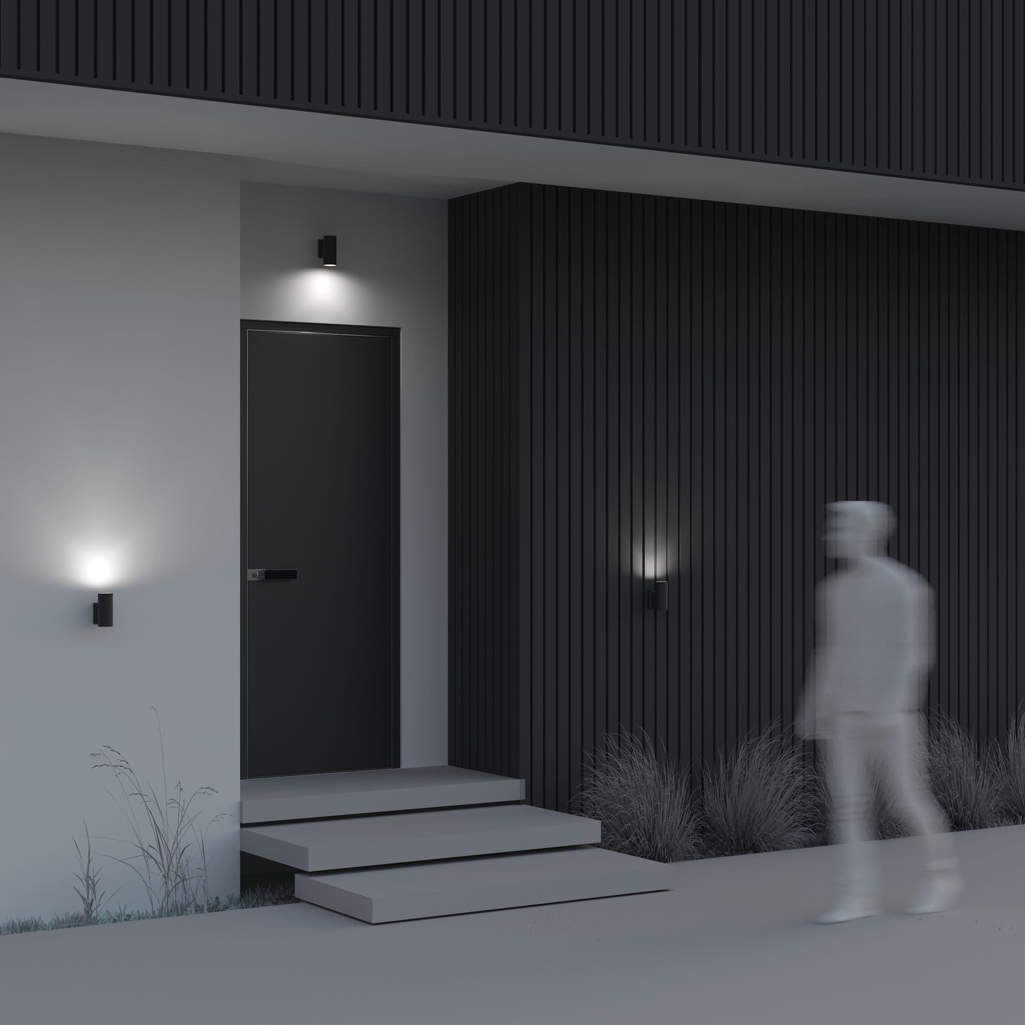 Maytoni Lampada da parete Bowery Grigio