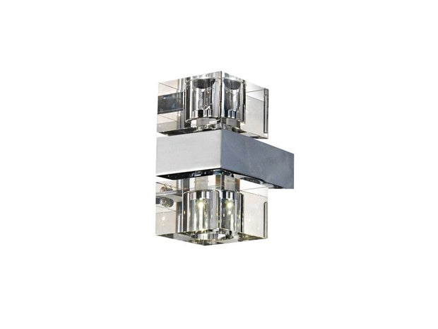 Azzarddo Lampada da parete Box 2 AZ0035 Cromo