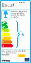 Lampada da parete Box AP2 (5)