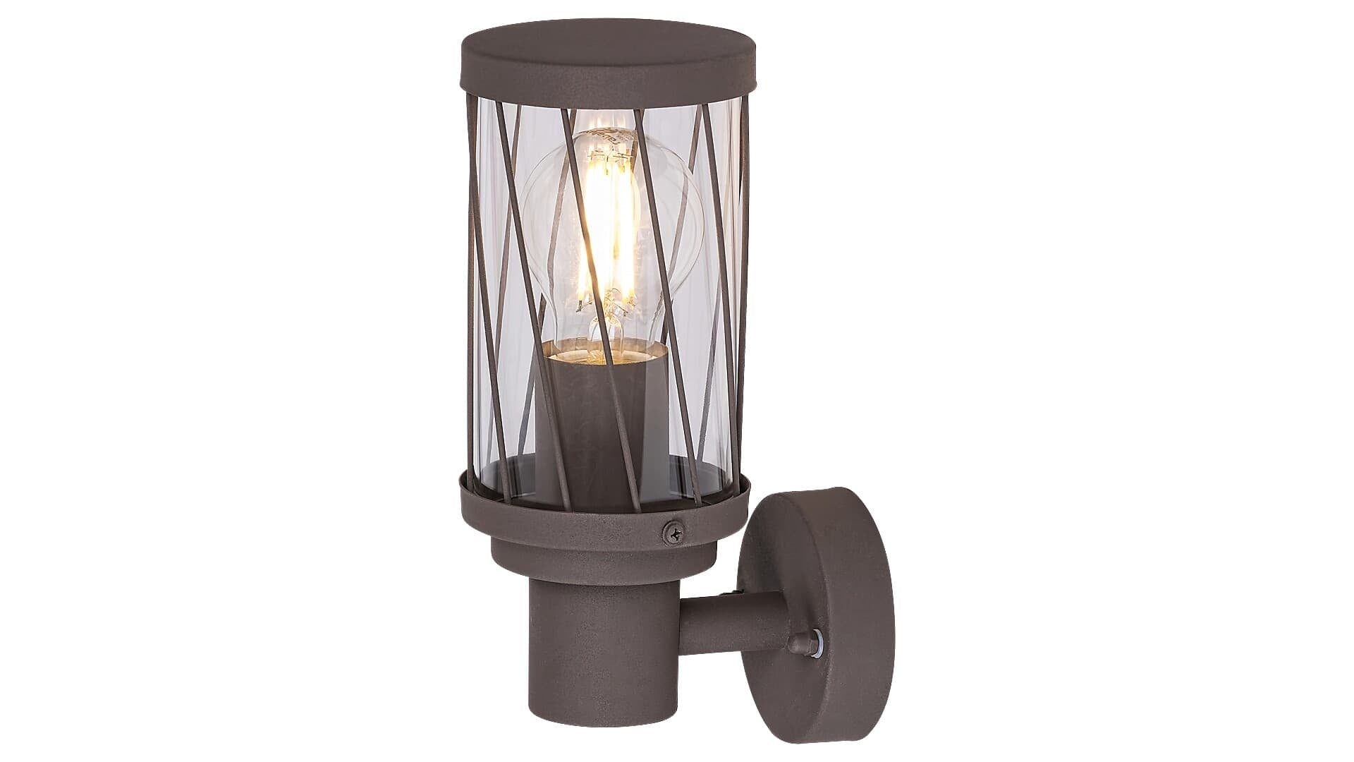 RabaLux Lampada da parete Budapest 8888 Marrone