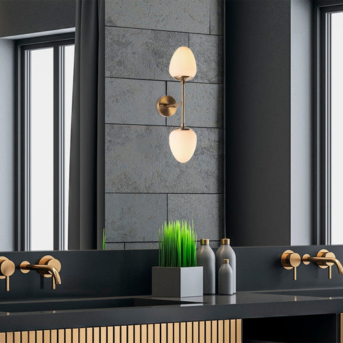 Asir Lampada da parete Camflo 10370 Ottone