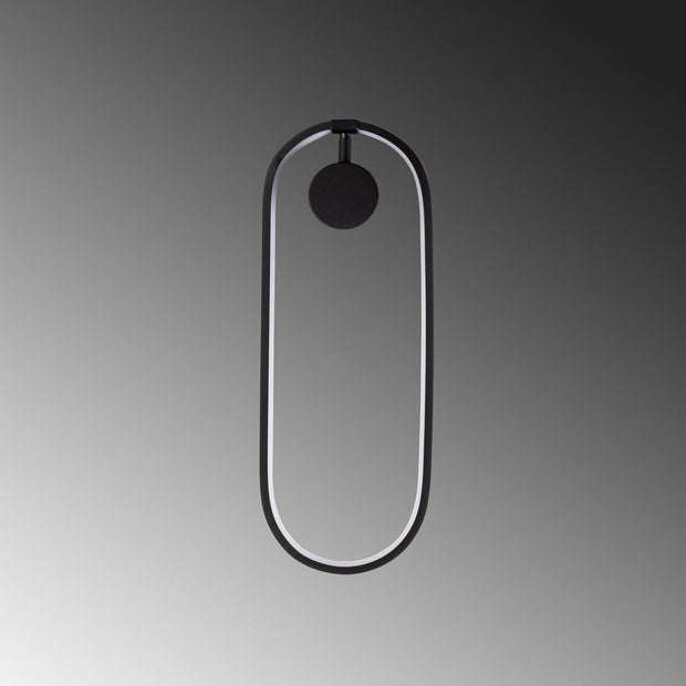 Asir Lampada da parete Can 13556 Nero