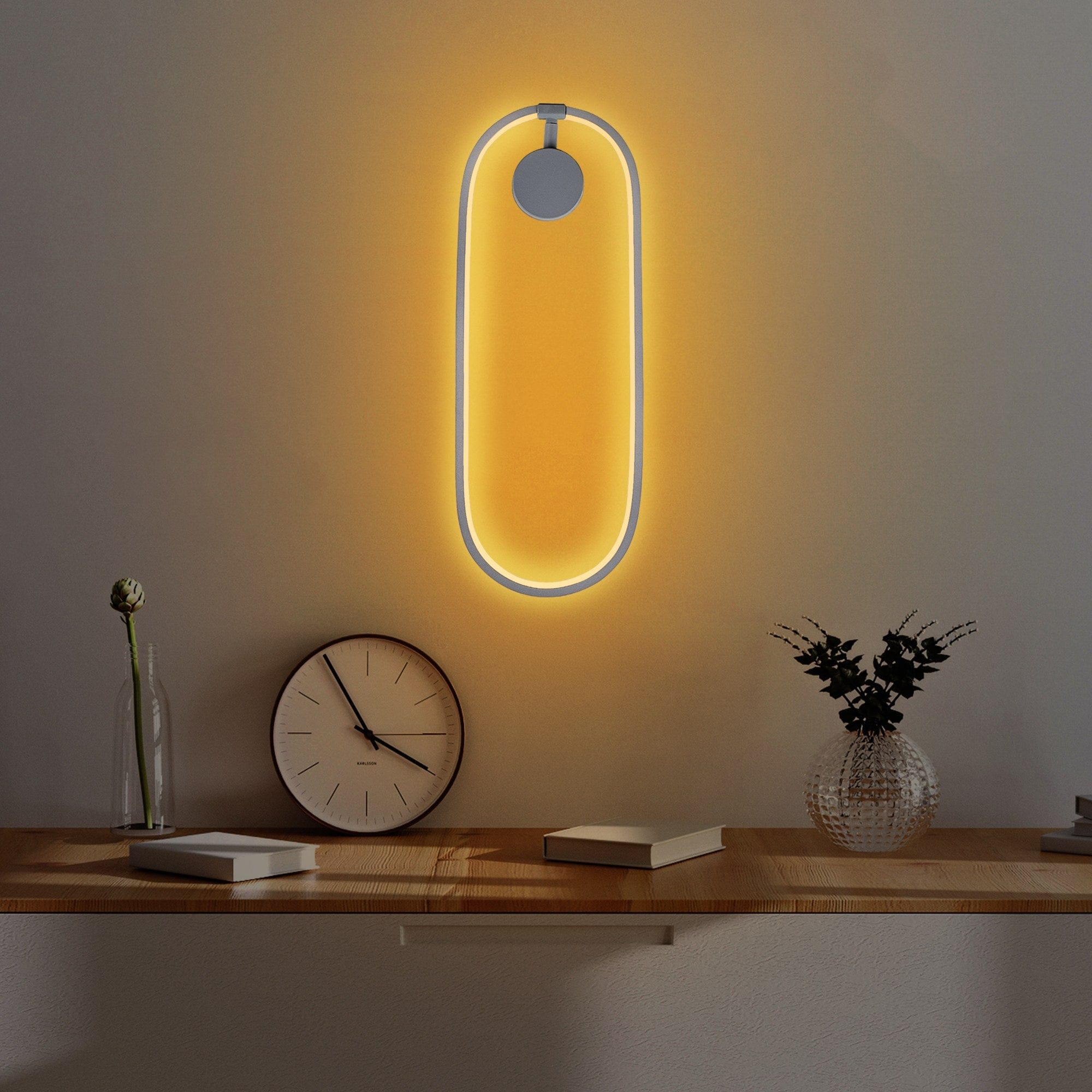 Asir Lampada da parete Can 13558 Grigio