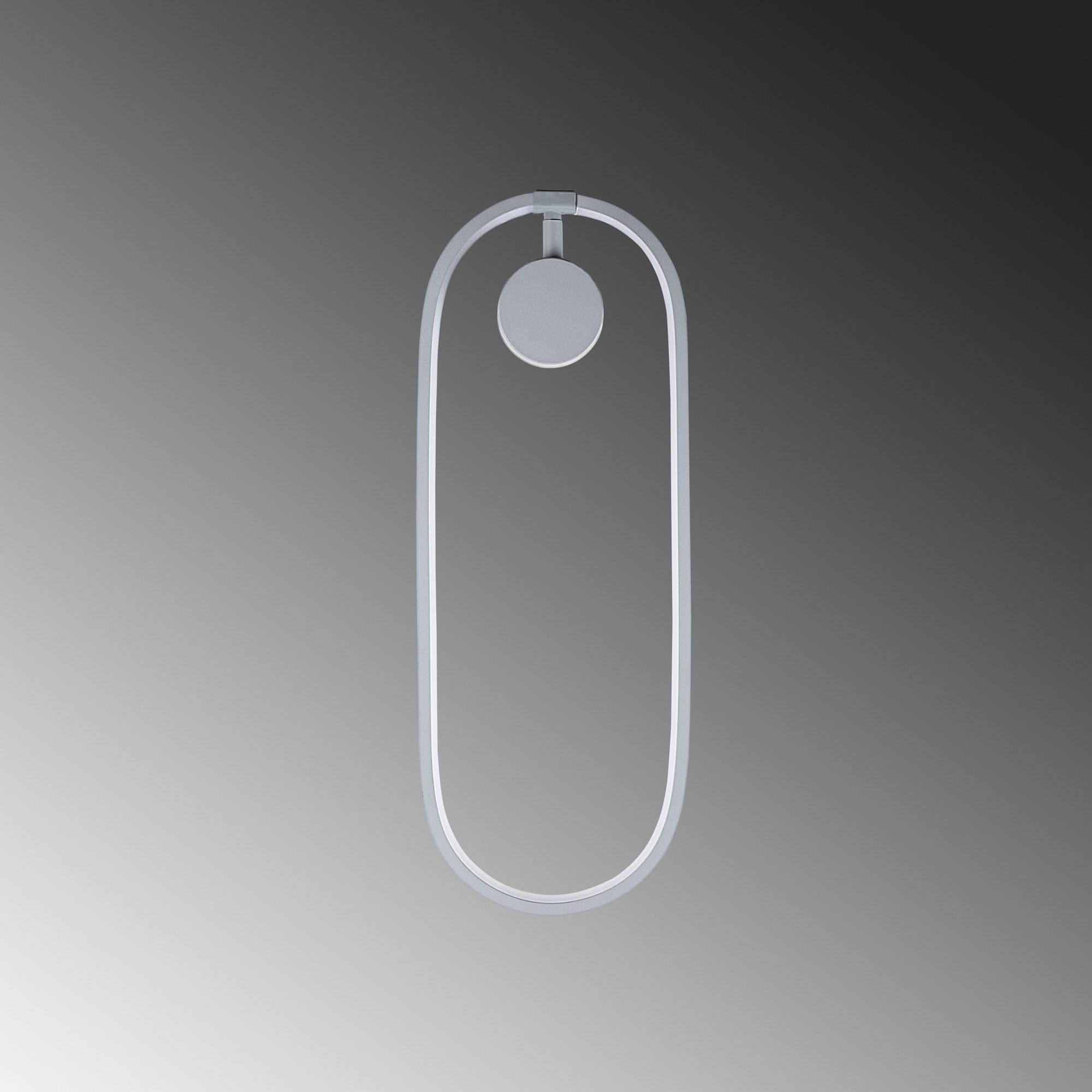 Asir Lampada da parete Can 13558 Grigio