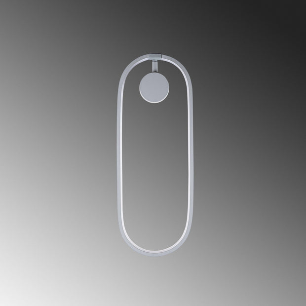 Asir Lampada da parete Can 13558 Grigio