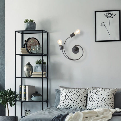 RabaLux Lampada da parete Carly 2094 Nero