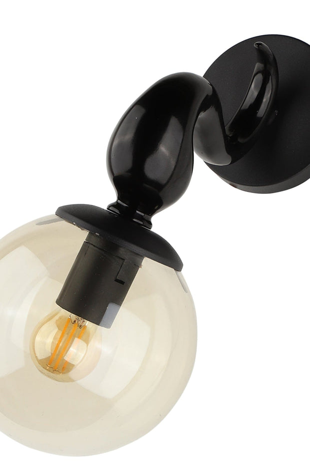 Oyo Lampada da parete Cekya Nero