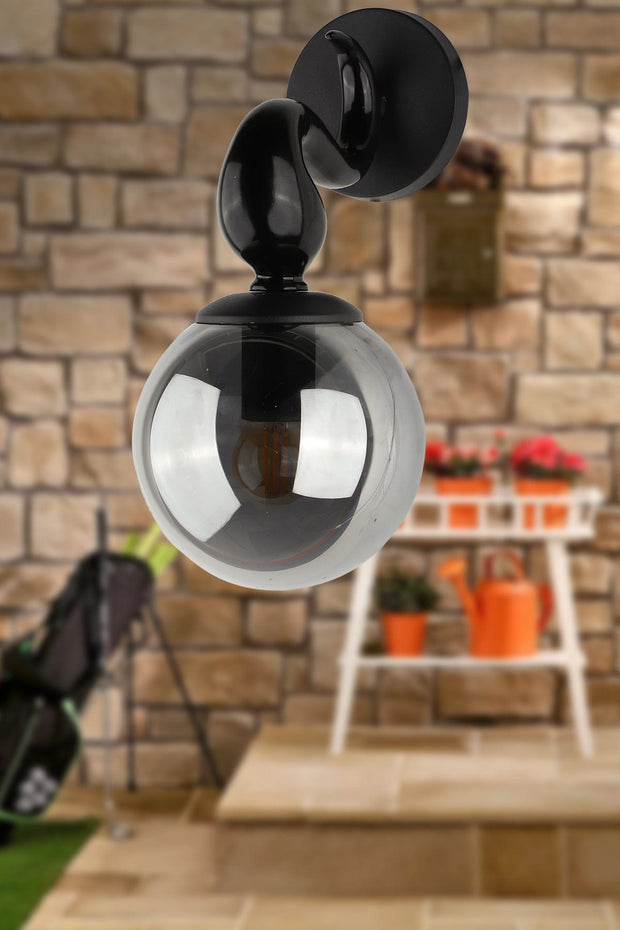 Oyo Lampada da parete Cekya Nero