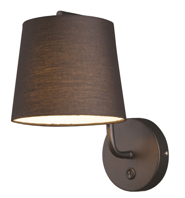 Maxlight Lampada da parete Chicago W0194 Nero