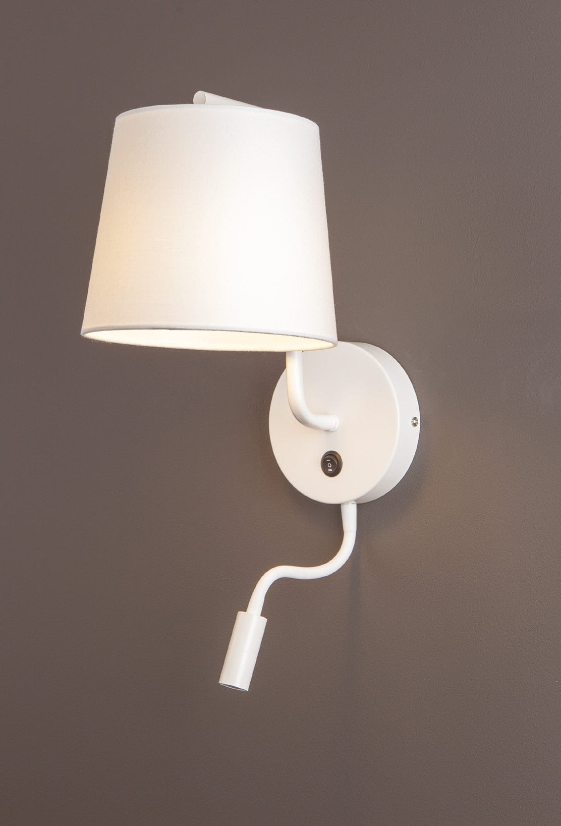 Maxlight Lampada da parete Chicago W0196 Bianco