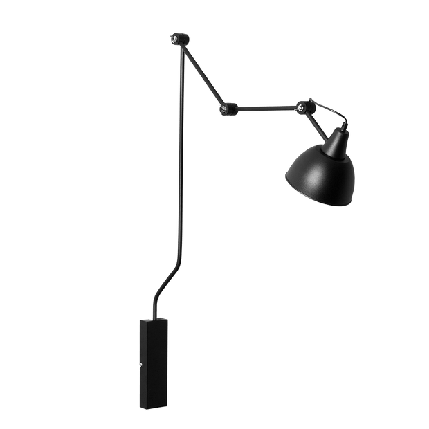 Customform Lampada da parete Coben Wall Nero