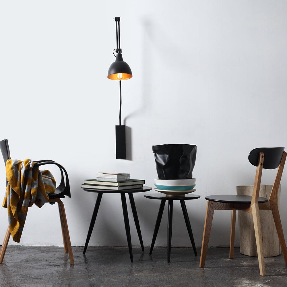 Customform Lampada da parete Coben Wall Nero