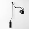 Customform Lampada da parete Coben Wall Nero