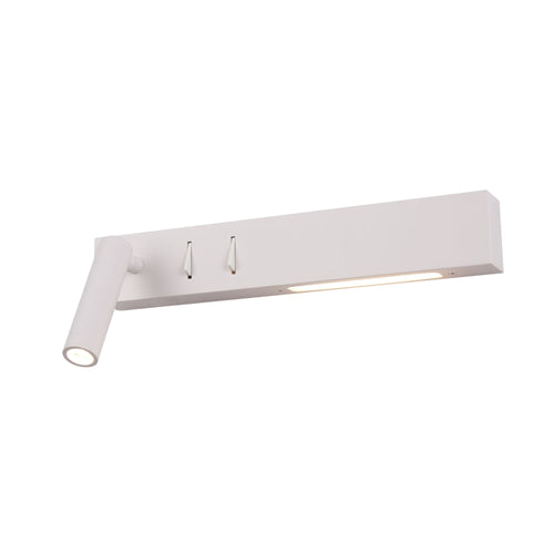 Lampada da parete Comodo Bianco