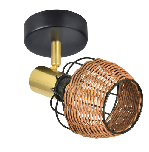 Zuma Line Lampada da parete Copa Nero