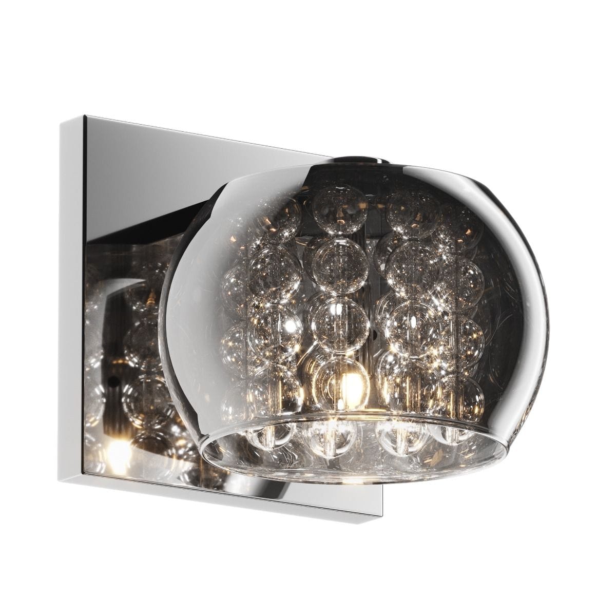 Zuma Line Lampada da parete Crystal Argento