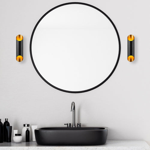 Asir Lampada da parete Cut 11810 Nero