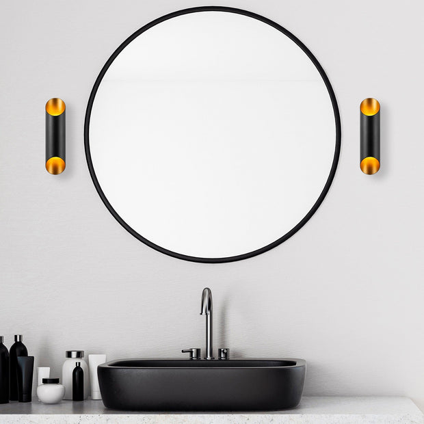 Asir Lampada da parete Cut 11810 Nero