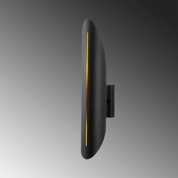 Asir Lampada da parete Cut 11830 Nero