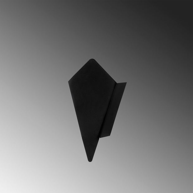 Asir Lampada da parete Cut 11835 Nero