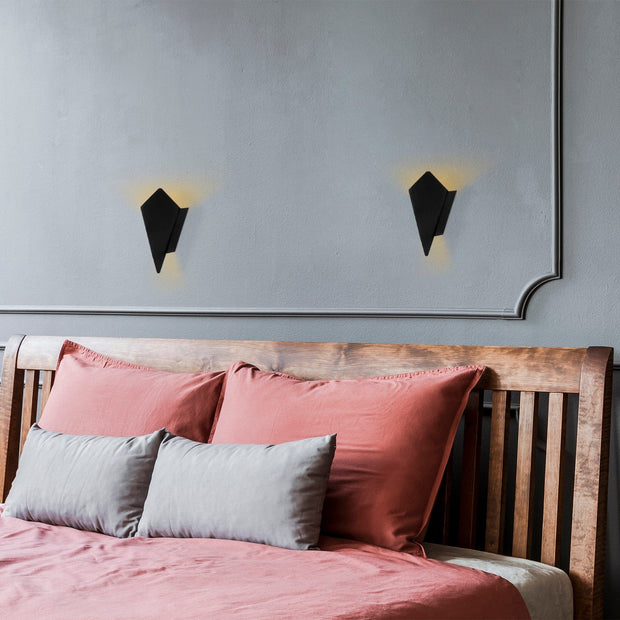 Asir Lampada da parete Cut 11835 Nero