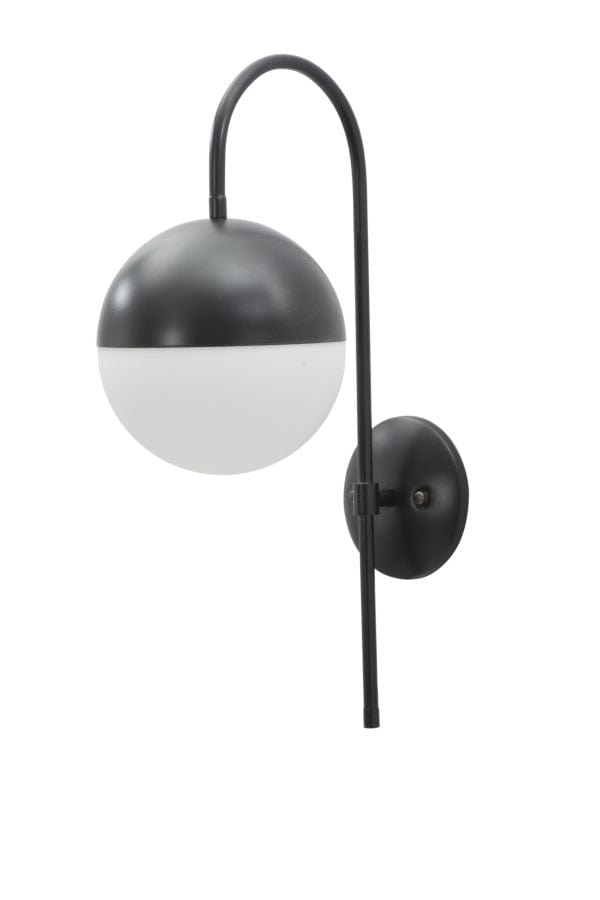 Mauro Ferretti Lampada da parete Darky Street Bianco e Nero