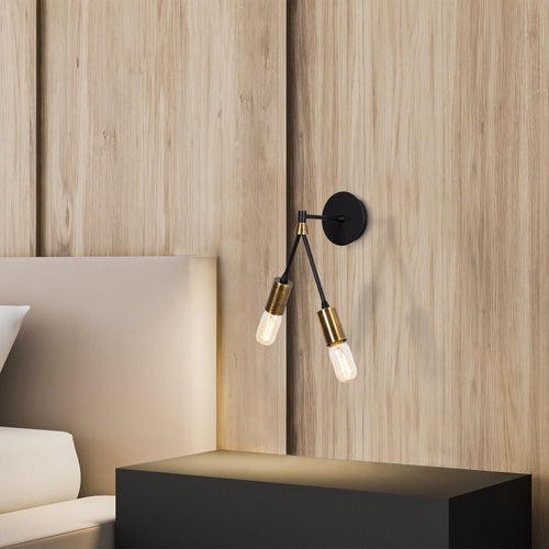 Asir Lampada da parete Dartini MR-662 Nero