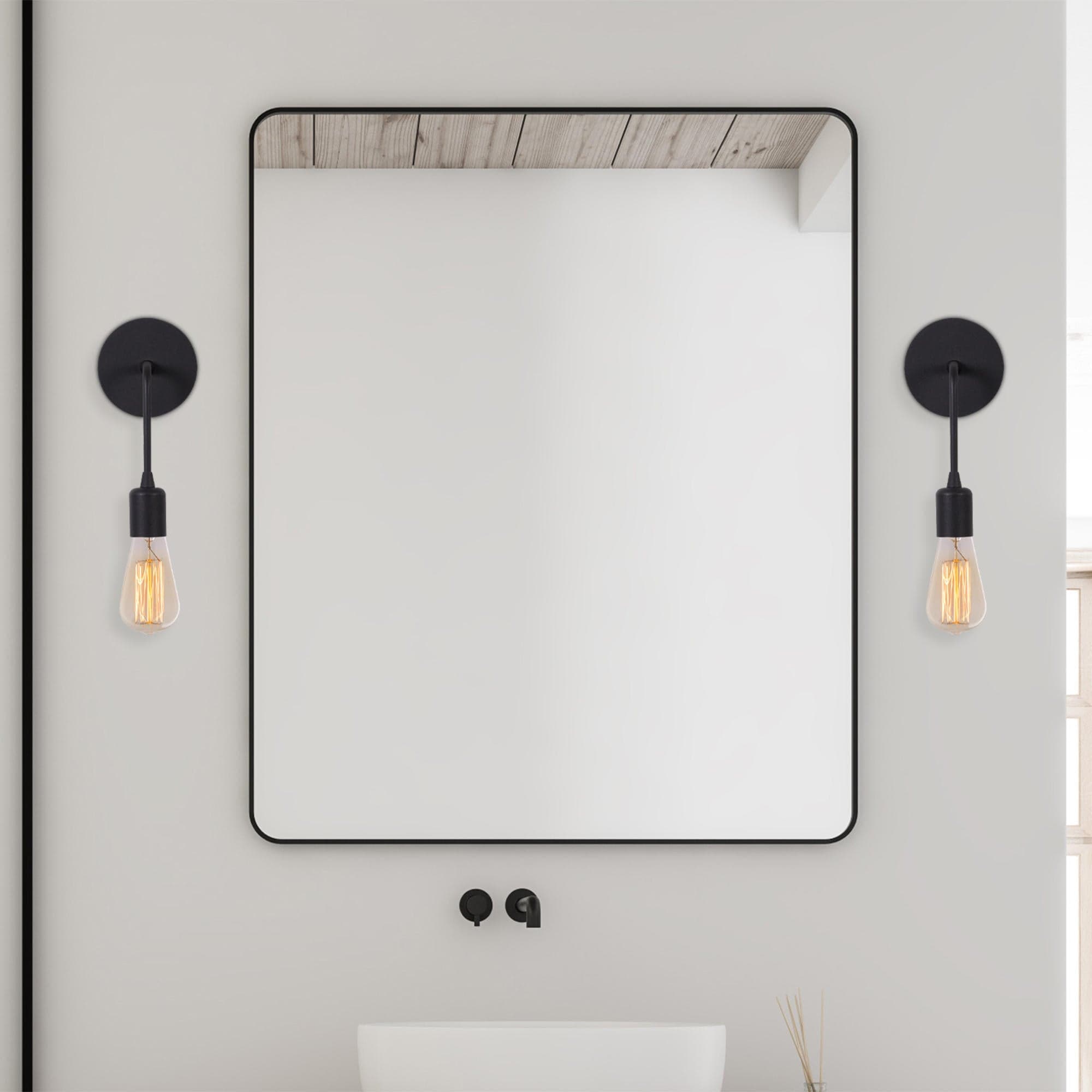 Lampada da parete Dartini MR-887 Nero