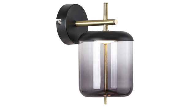 RabaLux Lampada da parete Delice Down 5025 Nero