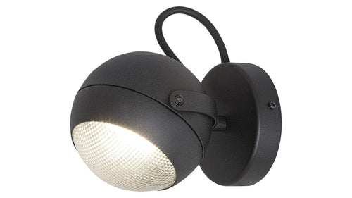 RabaLux Lampada da parete Derby 7965 Nero