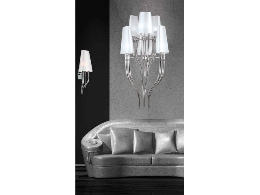 Azzarddo Lampada da parete Diablo AZ0087 Bianco