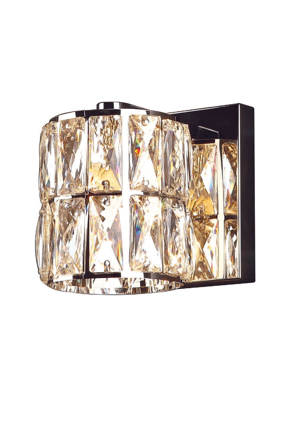 Lampada da parete Diamante W0205 Cromo