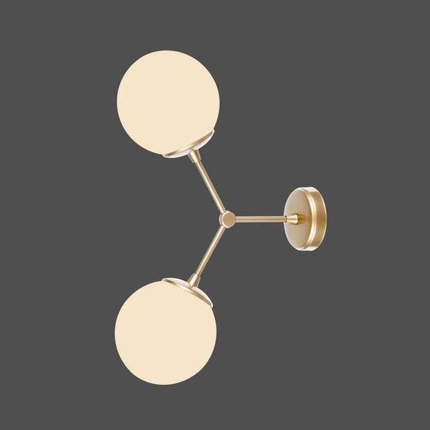 Oyo Lampada da parete Dna Bianco