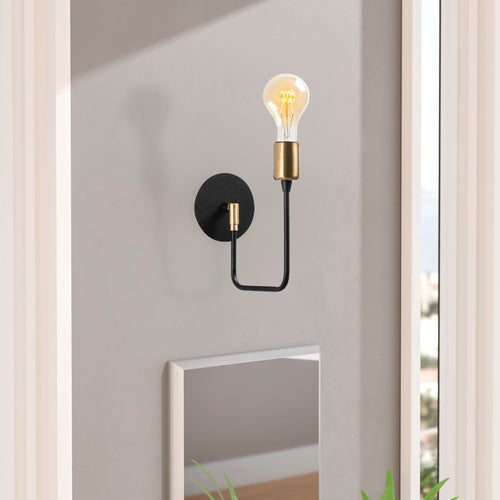 Asir Lampada da parete Dolma 3071 Nero